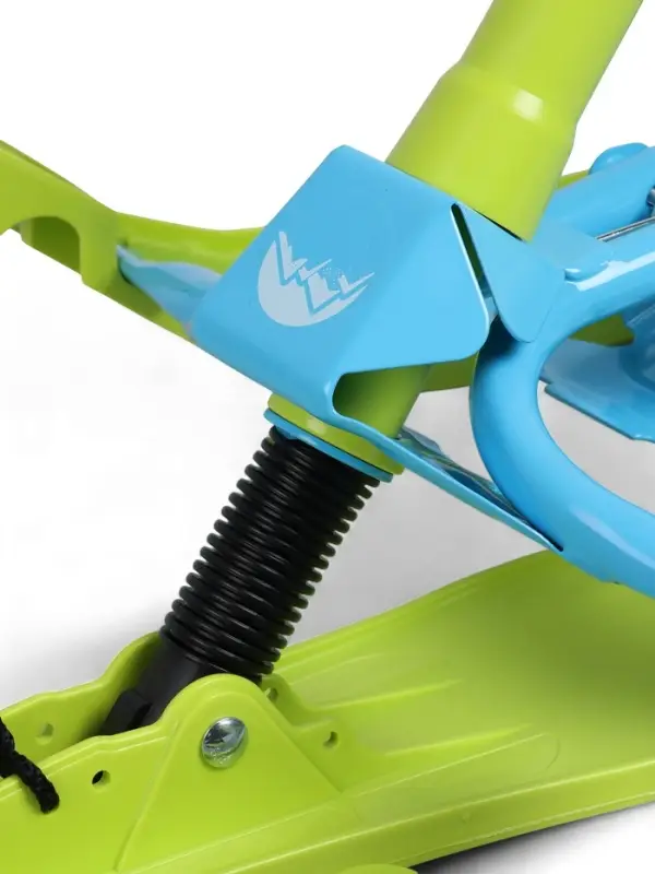 Снегокат, лимонный, голубой, ТСП/ГЛ Nika Kids Снегокат, лимонный, голубой, ТСП/ГЛ Nika Kids