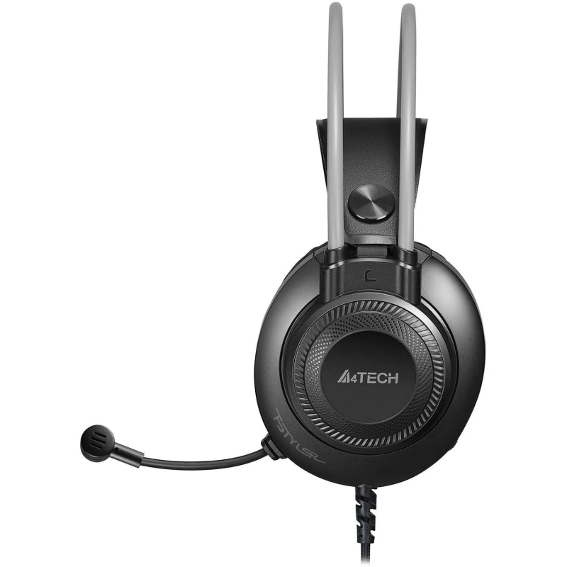 Гарнитура A4Tech Fstyler (FH200U GREY) серый 2м накладные USB