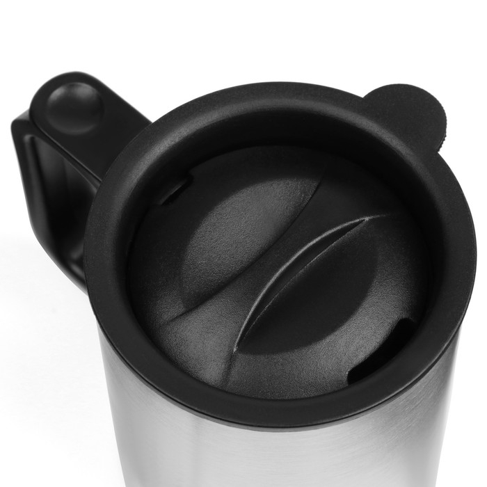 Термокружка "Мастер К" Travel "Лучший рыбак", 380 мл, нержавеющая сталь 10 х 7.8 см