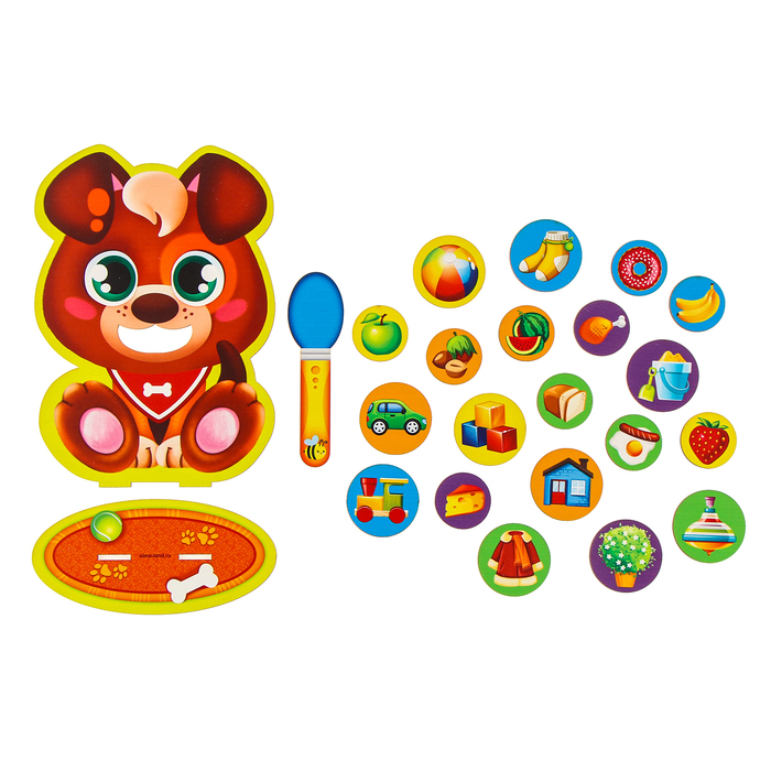 Настольная игра «Накорми меня», щенок Настольная игра «Накорми меня», щенок