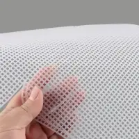 Канва-основа для вышивания сумки, пластиковая, 45&times;47 см, 2&times;2 мм, белая