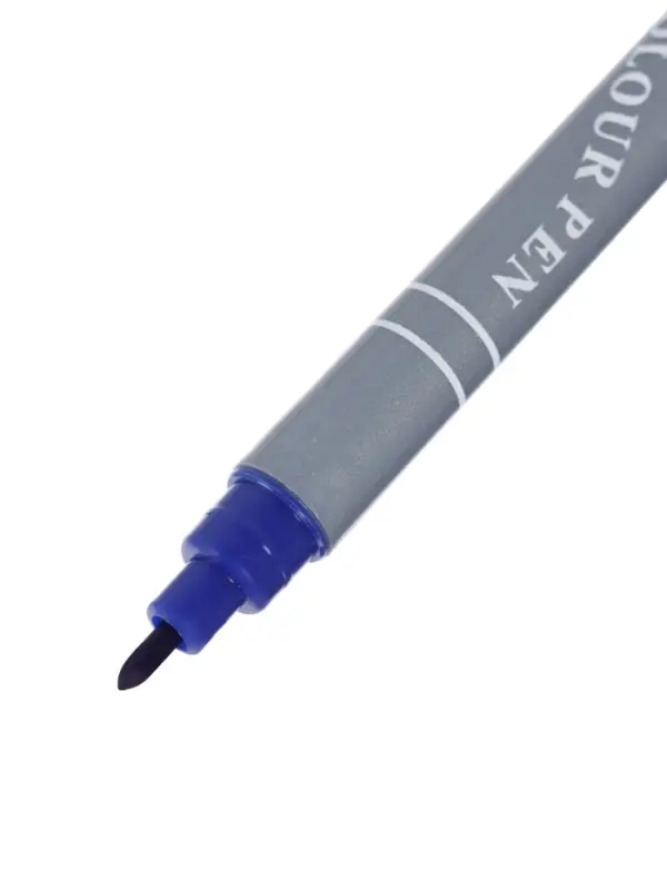 Фломастеры 10 цветов, двухсторонние, круглый наконечник 2 мм/5 мм, вентилируемый колпачок, блистер