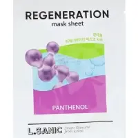 Маска для лица тканевая L.Sanic Panthenol Regeneration Mask Sheet, восстанавливающая, с пантенолом, 25 мл