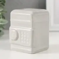 Копилка для денег &laquo;Стальной сейф&raquo;, керамика, 6.2&times;5.5&times;8.8 см