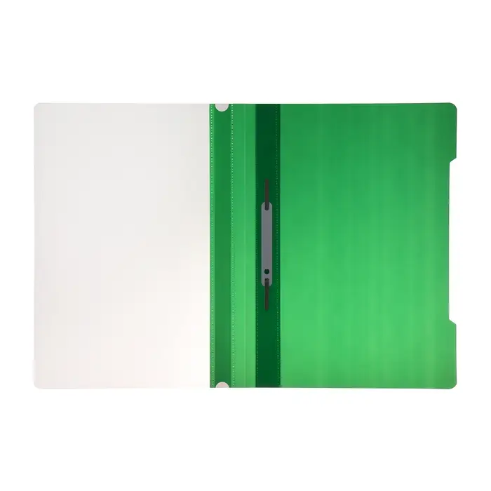 Папка - скоросшиватель Calligrata, А4, 160 мкм, зелёная, прозрачный верх Папка - скоросшиватель Calligrata, А4, 160 мкм, зелёная, прозрачный верх