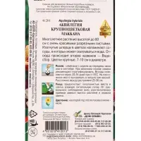 Набор семян Аквилегия многолетняя крупноцветковая Маккана, 50 семян