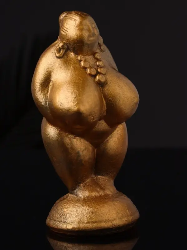 Фигурка гипс &laquo;Богиня плодородия&raquo;, 13&times;6&times;6 см, бронза