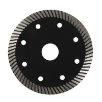 Диск алмазный отрезной ТУНДРА ПРОФИ, повышенный ресурс, TURBO, сухой рез, 115&times;22 мм