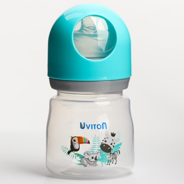 Бутылочка для кормления, ШГ, 125 мл. ZOO, цвет МИКС Бутылочка для кормления, ШГ, 125 мл. ZOO, цвет МИКС