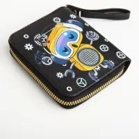 Кошелёк на молнии, чёрный