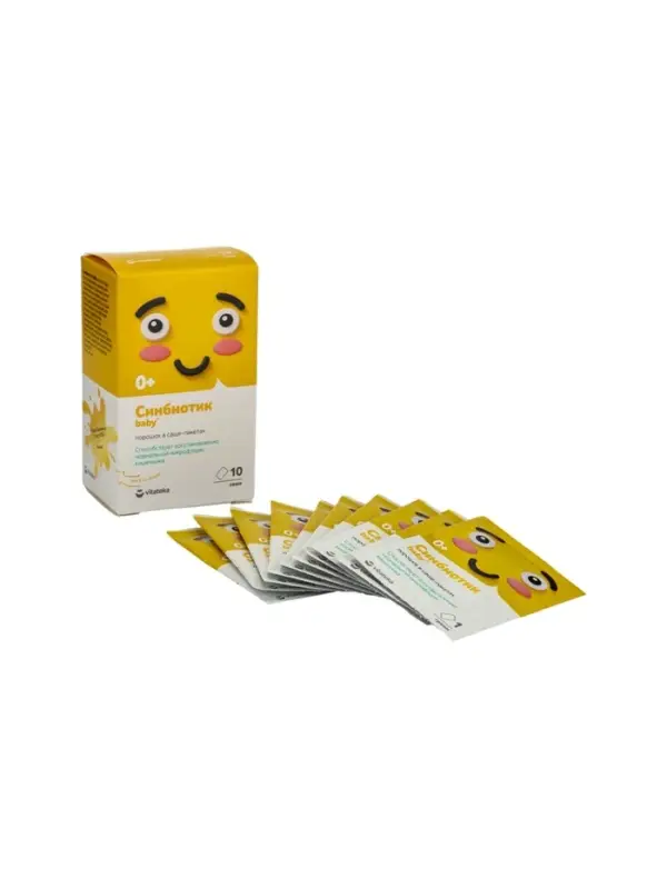 Синбиотик бэби ВИТАТЕКА порошок в саше-пакетах 10 шт по 1 г Синбиотик бэби ВИТАТЕКА порошок в саше-пакетах 10 шт по 1 г