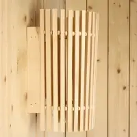 Абажур для бани и сауны, липа, 31.5&times;20.5&times;16.7 см, настенный, &laquo;Добропаровъ&raquo;