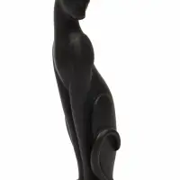 Фигурка гипс &laquo;Кошка Грация&raquo;, чёрная, 6&times;7&times;23 см