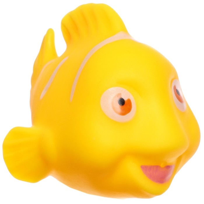 Набор резиновых игрушек для ванны «Пупсик с цветными рыбками», 6 шт, Крошка Я Набор резиновых игрушек для ванны «Пупсик с цветными рыбками», 6 шт, Крошка Я