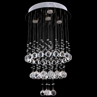 Светильник каскад Илария GU10 5Вт хром 40х40х70 см BayerLux