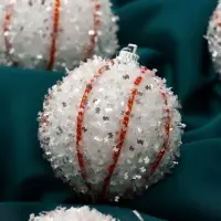 Ёлочные игрушки &laquo;Вилей&raquo;, шары новогодние, d=6 см, 6 шт., белый