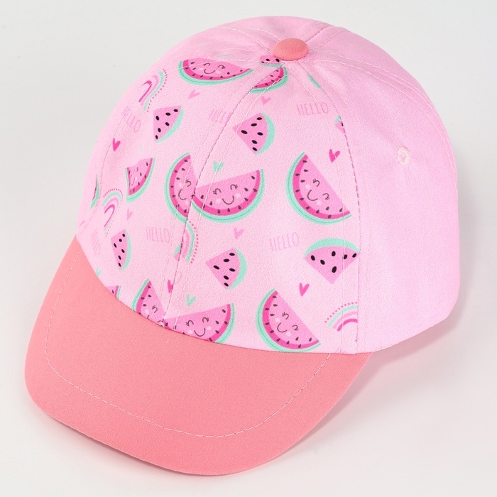 Кепка детская для девочки «Арбузики», р-р. 48-50 Кепка детская для девочки «Арбузики», р-р. 48-50