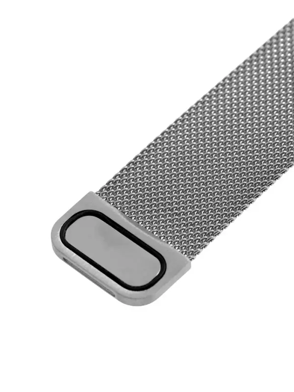Ремешок для Apple Watch 38 40 41 мм, миланская петля, серебристый Ремешок для Apple Watch 38 40 41 мм, миланская петля, серебристый