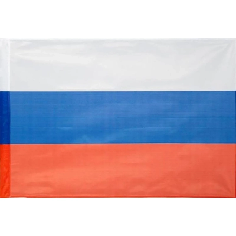 Флаг РФ 150х100 см, уличный, флажная сетка