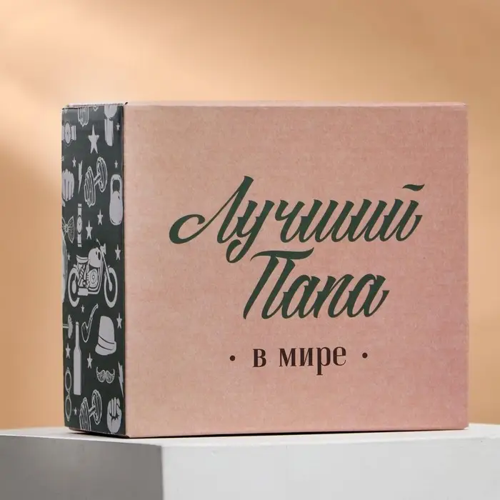 Кружка чайная с ложкой «Папа», 350 мл