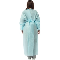 Халат хирург. н/с, ЕВРО,рук.манжет, дл.140 см,пл.42,р.48-54,2шт./уп,5361/2