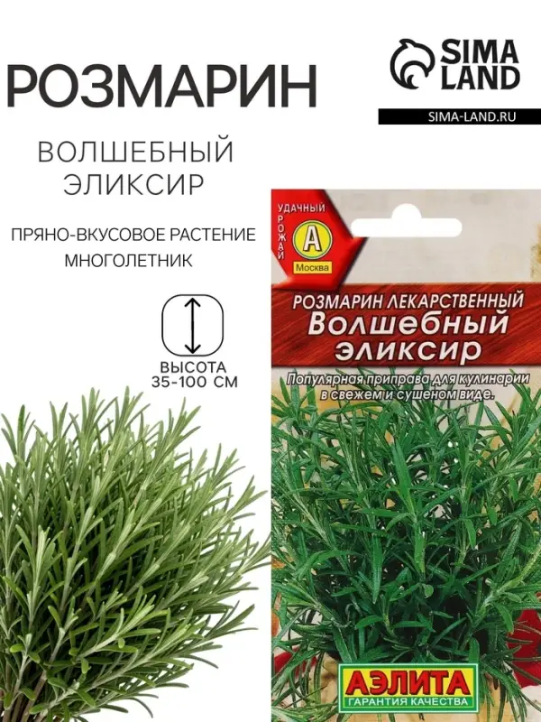 Семена Розмарин &laquo;Волшебный эликсир&raquo;, 20 шт., &laquo;АЭЛИТА&raquo;
