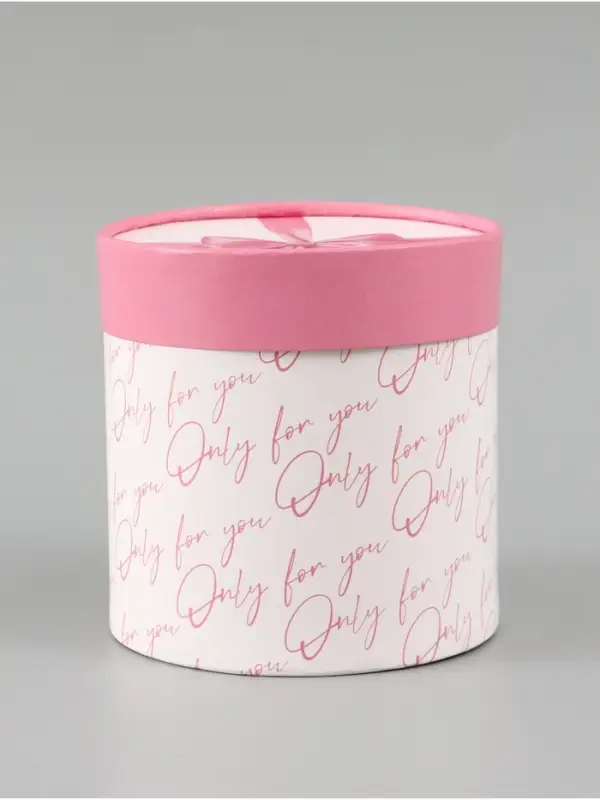 Набор шляпных коробок 2 в 1 &laquo;Бант&raquo;, 12&times;12 см, 15&times;15 см