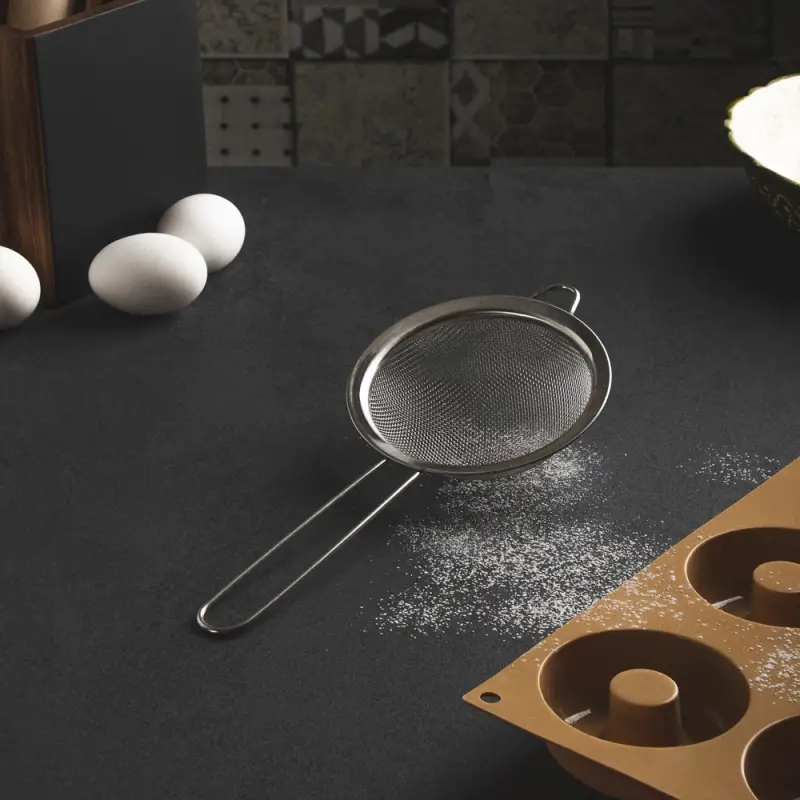 VETTA Сито с ободом и ручкой 12см, нерж.сталь