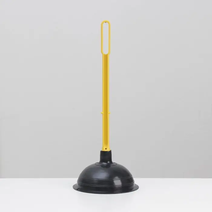 Вантуз с длинной ручкой, d=14.5 см, h=38 см, МИКС