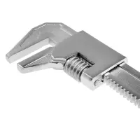 Ключ трубный ТУНДРА ПРОФИ, тип Monkey, увеличенный зев до 95 мм, глубина 55 мм, 370 мм