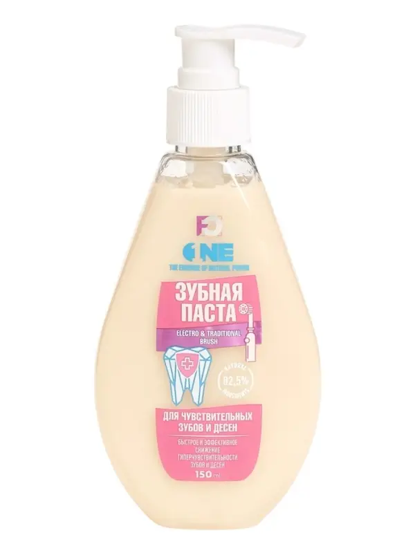 Зубная паста для чувствительных зубов и десен Family Cosmetics