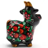 Сувенир фарфоровый &laquo;Коза Дереза&raquo; 6.5&times;8&times;4.5 см, хохлома