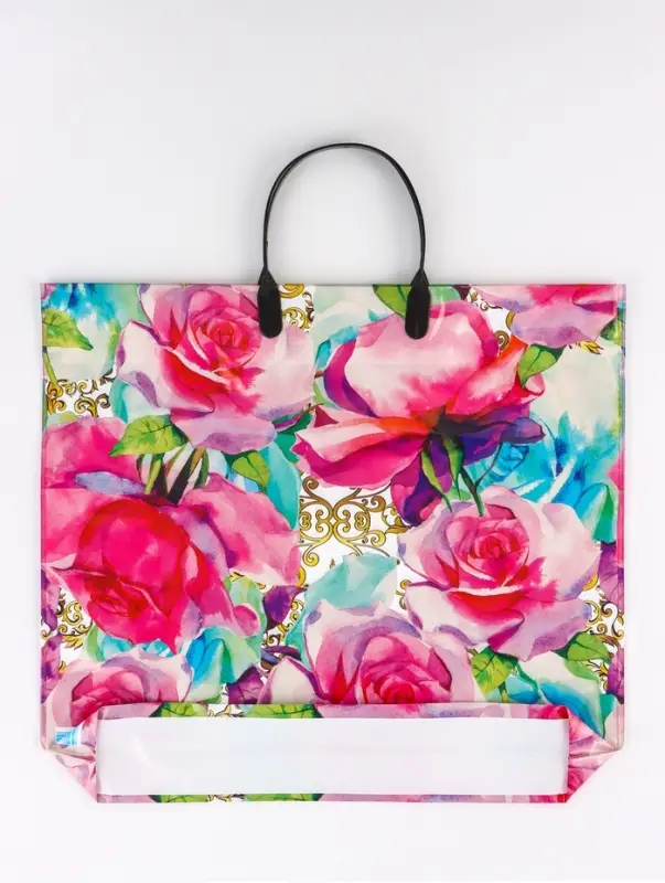 Пакет &laquo;Матисс&raquo;, полиэтиленовый с пластиковой ручкой, 38&times;34 + 3 см, 90 мкм