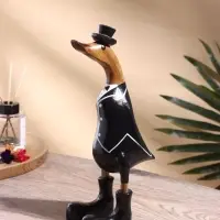 Сувенир &laquo;Утка во фраке&raquo;, 13&times;9&times;29 см, дерево