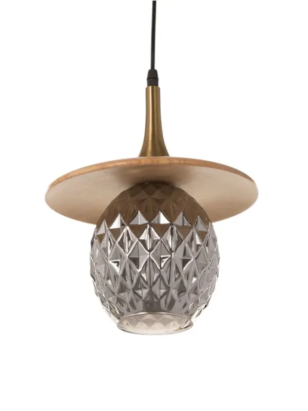 Светильник BayerLux ЭКО &laquo;Кен&raquo; 1&times;40 Вт Е27 черный/коричневый 23&times;23&times;100 см