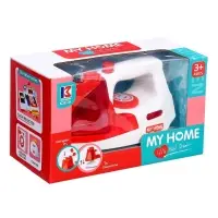 Бытовая техника &laquo;Утюг: Мой Дом&raquo;, свет, звук, распыляет воду
