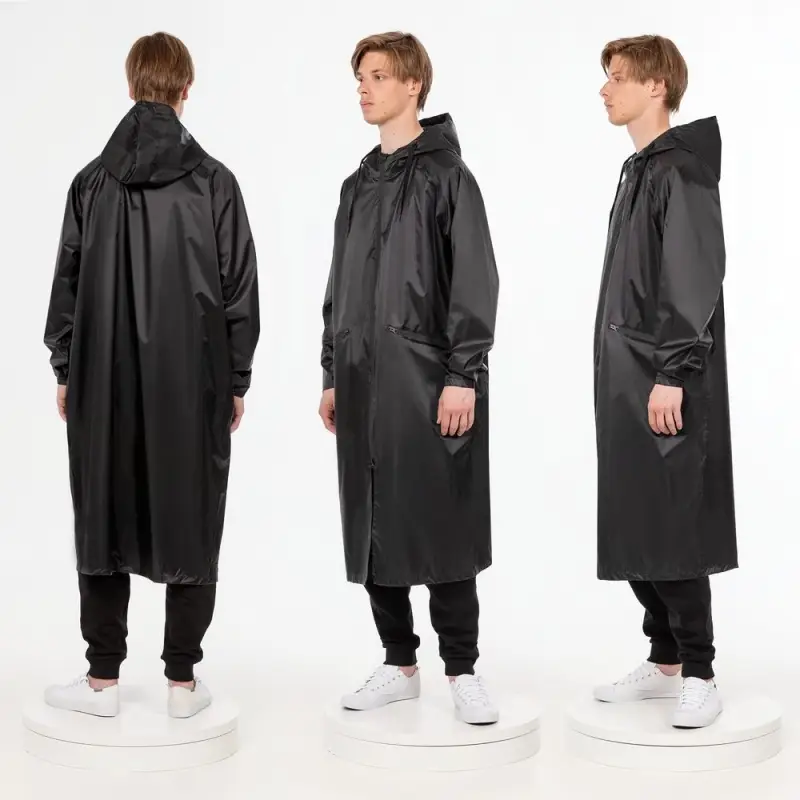 Дождевик R2, черный, размер XS/S Дождевик R2, черный, размер XS/S