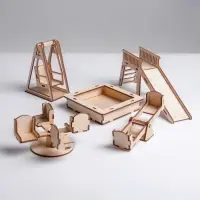 Кукольная мебель &laquo;Детская площадка&raquo;