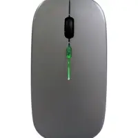 Мышь MB-2.4 беспроводная, оптическая, подсветка, 800-1600 dpi, USB, Bluetooth, серая