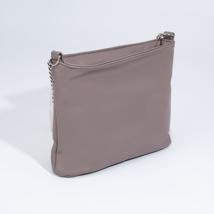 Сумка кросс-боди на молнии, цвет бежевый Сумка кросс-боди на молнии, цвет бежевый