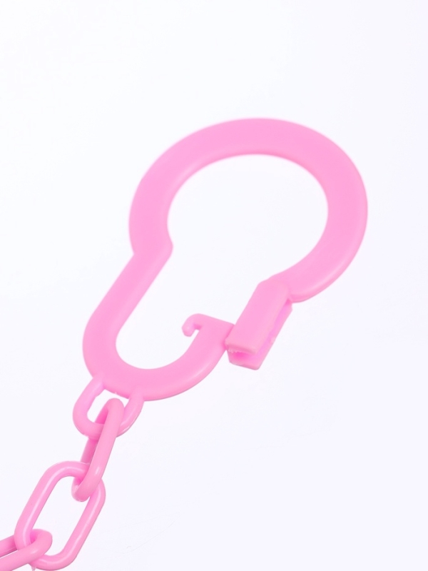 Держатель для соски - пустышки «Любимая доченька», на цепочке, цвет розовый Держатель для соски - пустышки «Любимая доченька», на цепочке, цвет розовый