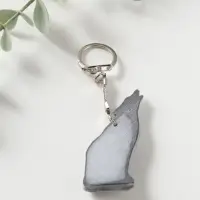 Брелок "Волк воет" (барельеф), 6см