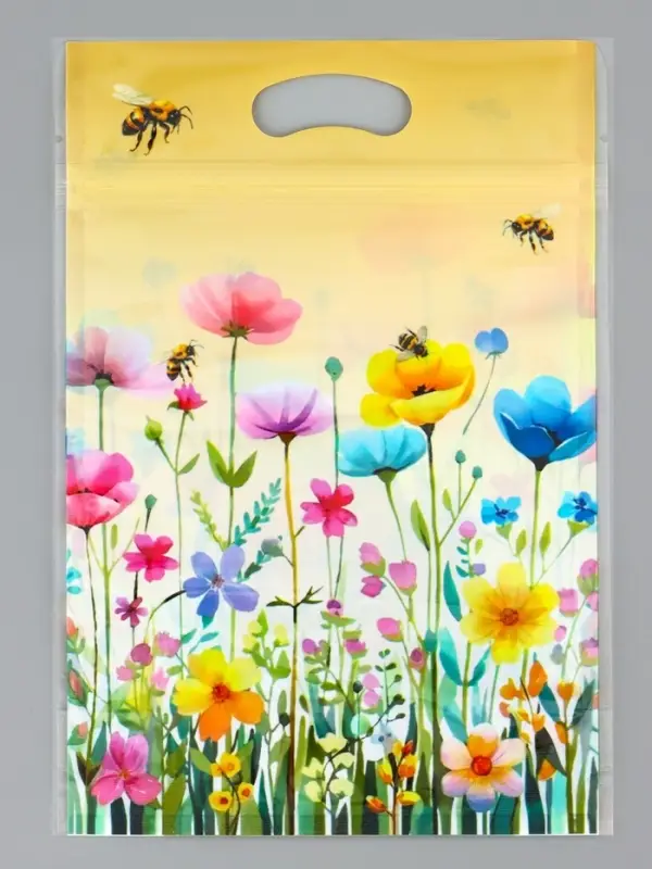 Пакет подарочный, с zip-lock застежкой &laquo;Медвежонок&raquo;, 15&times;23&plusmn;1 см