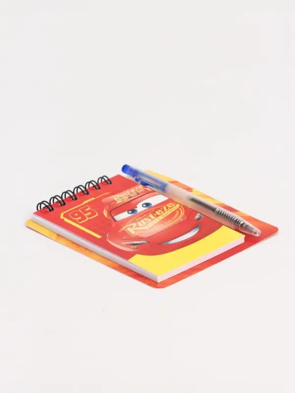 Блокнот А7 и мини ручка, Тачки Блокнот А7 и мини ручка, Тачки