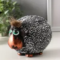 Копилка "Овечка" 12,5х17,5х12,5 см, белая Копилка "Овечка" 12,5х17,5х12,5 см, белая