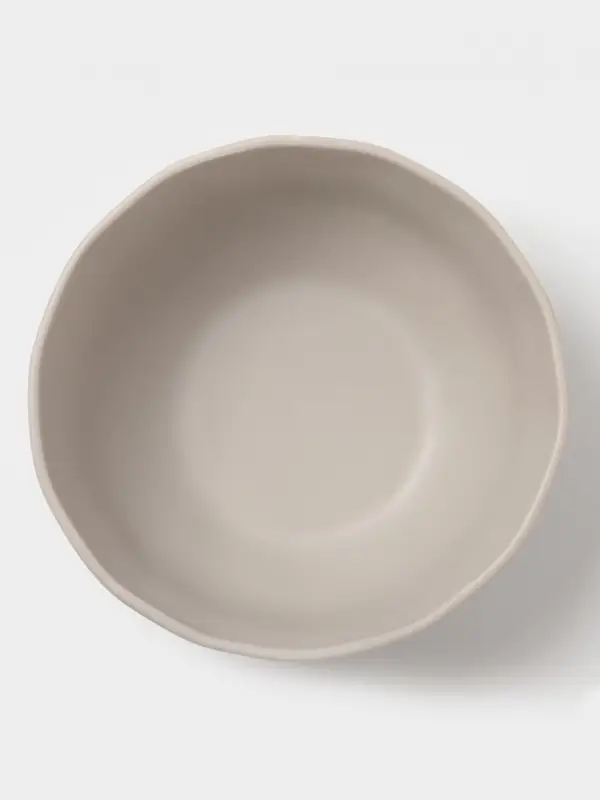 Салатник Magistro Potter, 1.2 л, d=17.4, фарфор, светло-серый