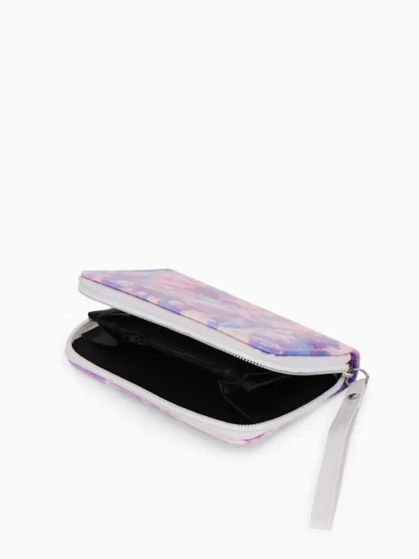 Кошелек жен 07-01-01 Июнь2535 цветы, 12*1,5*9 см, 2 отд+отд/молн, д/карт, сиреневый Кошелек жен 07-01-01 Июнь2535 цветы, 12*1,5*9 см, 2 отд+отд/молн, д/карт, сиреневый