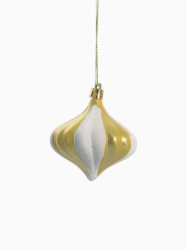 Набор украшений пластик 16 шт Набор украшений пластик 16 шт "Ярмарка волшебства" 8 см, золото