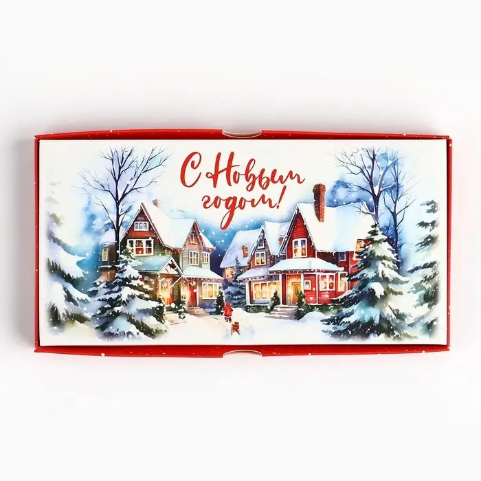 Коробка для шоколада «Яркие огни», с окном, 16.4 х 8.4 х 1.7 см Коробка для шоколада «Яркие огни», с окном, 16.4 х 8.4 х 1.7 см