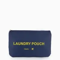 Дорожный набор органайзеров-косметичек на молниях, 6 в 1, синий